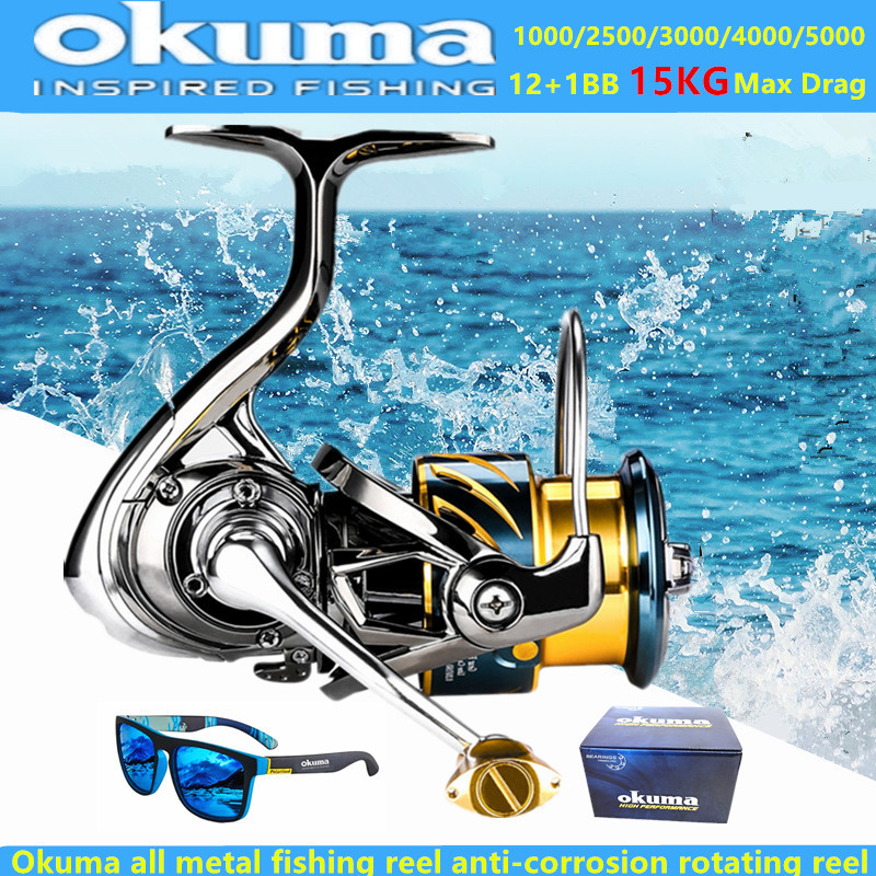 Рыболовная катушка Okuma All M – обзор и цена Trolling Reel